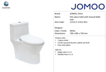 Load image into Gallery viewer, JOMOO One Piece Toilet 11213-2-1/31Z-I011