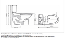 Load image into Gallery viewer, JOMOO One Piece Toilet 11252-2/31KA-I011