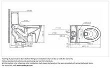 Load image into Gallery viewer, JOMOO one piece toilet 682 x 397 x 680mm 11369-2/31KB-I011