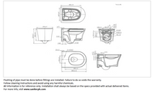 Load image into Gallery viewer, JOMOO wall hung toilet  580 x 380 x 327mm 11413-2/11KA-I011