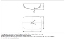 Load image into Gallery viewer, JOMOO countertop basin  545 x 390 x 178mm 12132-1/01Z-I011