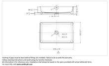 Load image into Gallery viewer, JOMOO countertop basin  577 x 355 x 126mm 12719-1/01K-I011