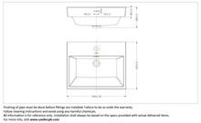 Load image into Gallery viewer, JOMOO countertop basin  550 x 440 x 190mm 12725-1/11K-I011