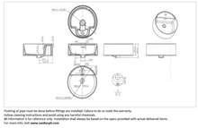 Load image into Gallery viewer, JOMOO countertop basin  460 x 460 x 198mm 12765-1/11K-I011