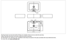 Load image into Gallery viewer, JOMOO countertop basin  484 x 378 x 135mm 12812-1/11P-I011
