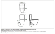Load image into Gallery viewer, Roca Ona 2pc rimless vortex 3.5/5L A34868400C