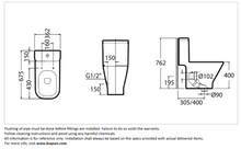 Load image into Gallery viewer, Roca Gap 1pc rimless s-trap 305mm A34947L00C