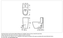 Load image into Gallery viewer, Roca Ona 1pc toilet rimless ® Vortex A34968500C
