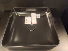 Load image into Gallery viewer, Cotto Sensation Square Basin Black C00341MBK