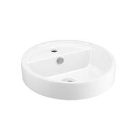 Load image into Gallery viewer, Cotto Geo circle Wash basin Glossy White C003807