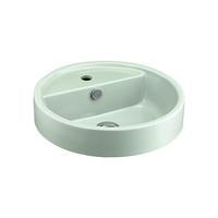 Load image into Gallery viewer, Cotto Geo circle Wash basin Misty Mint C003807MM