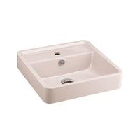 Load image into Gallery viewer, Cotto Geo Square Washbasin Frozen Rose C003817FR