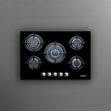 Load image into Gallery viewer, CATA L 7005 CI Built-in Gas Hob with Glass top 0804.6410