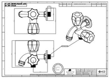 Load image into Gallery viewer, Sparsh Pearl HI-FLO 2in1 bib tap w/ flange 15mm HFL-1312