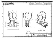 Load image into Gallery viewer, Sparsh Pearl HI-FLO stop tap F/T 15mm white HFL-1316