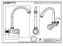 Load image into Gallery viewer, Sparsh Pearl HI-FLO sink tap (W/M) w/ flange HFL-1319