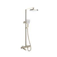 Load image into Gallery viewer, Kohler Composed Direct Connection Thermostatic Brass construction shower pipe French gold K73111T-7-AF