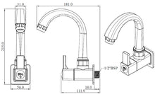Load image into Gallery viewer, Sparsh Pearl LUDO PINE swan neck sink tap LDP-1406