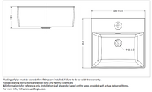 Load image into Gallery viewer, JOMOO semi-recessed basin P12664-1/11Z-1