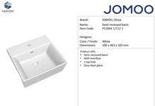 Load image into Gallery viewer, JOMOO semi-recessed basin P12664-1/11Z-1