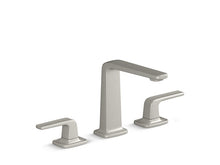 Load image into Gallery viewer, Kallista Per Se Sink Faucet, Tall Spout, Lever Handles P24736-LV-AG