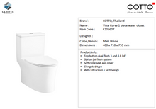 Load image into Gallery viewer, Cotto Vista Curve 3/4.8L Closet C105607