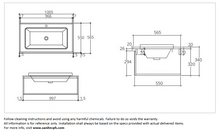 Load image into Gallery viewer, Cotto Wall hung drawer cabinet for C001017 V00121