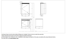 Load image into Gallery viewer, JOMOO wall hung vanity unit apricot grey XA2036-12DS-1