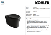 Load image into Gallery viewer, Kohler wall hung bowl Veil K6299-7