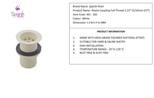 Load image into Gallery viewer, Sparsh Pearl waste coupling full thread 1.25 WC-181