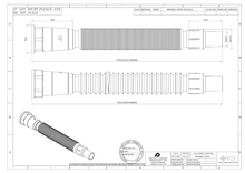 Load image into Gallery viewer, Sparsh Pearl collapsible waste pipe white FWP-186