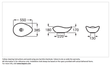 Load image into Gallery viewer, Roca Ohtake Countertop Basin Onyx A327A13640