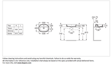 Load image into Gallery viewer, Roca GAP ROUND countertop basin with overflow, with tap hole A3270Y0000