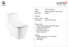 Load image into Gallery viewer, Cotto Simply Modish One Piece Waterclosets C10327