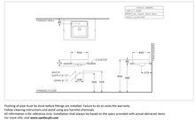 Load image into Gallery viewer, Cotto Geo Square Washbasin Frozen Rose C003817FR