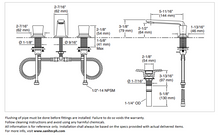 Load image into Gallery viewer, Kallista Sink Faucet, low spout, black crystal knob nickel silver P24705-CB-AD