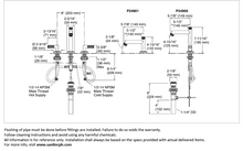 Load image into Gallery viewer, Kallista Sink Faucet, Tall Spout, Lever Handles Pinna Paletta P24900-ADW-AD