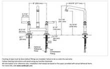 Load image into Gallery viewer, Kallista Quincy Deck-mount Bridge Faucet, Lever Handles P25001-00-AG