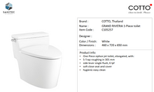 Load image into Gallery viewer, Cotto Grand Riviera One Piece Watercloset C105257