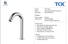 Load image into Gallery viewer, TCK basin tap (Sensor at Outlet) AC/DC 201LT95 AC/DC