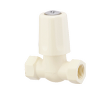 Load image into Gallery viewer, Sparsh Pearl STANDARD stop tap (F/T) 15mm white/ivory TS-117