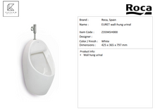 Load image into Gallery viewer, Roca EURET wall-hung urinal Z35945H000