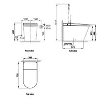 Load image into Gallery viewer, Axent Primo Intelligent Toilet E331-0331H
