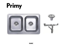 Load image into Gallery viewer, Primy Double Bowl Sink 0029C