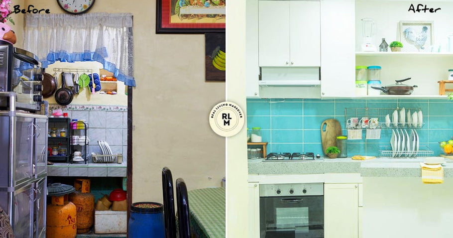 A Small and Cluttered Kitchen Gets a Functional Makeover