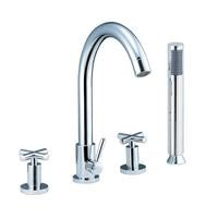 Load image into Gallery viewer, CAE Victoria 4hole Tub Mixer + Hand Shower 03.2503C
