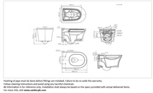 Load image into Gallery viewer, JOMOO wall hung toilet  580 x 380 x 327mm 11413-2-2/11K-I011
