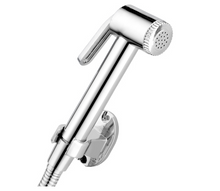 Load image into Gallery viewer, Sparsh Pearl bidet w/hose &amp; holder hero chrome HF-1261
