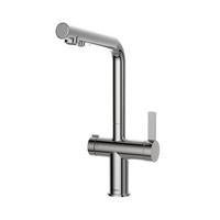 Load image into Gallery viewer, JOMOO kitchen faucet double lever Chrome 23020-648/1B-Z
