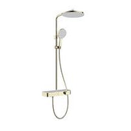 JOMOO Shower system themostatic push button Amber gold 26178-624/EB-1